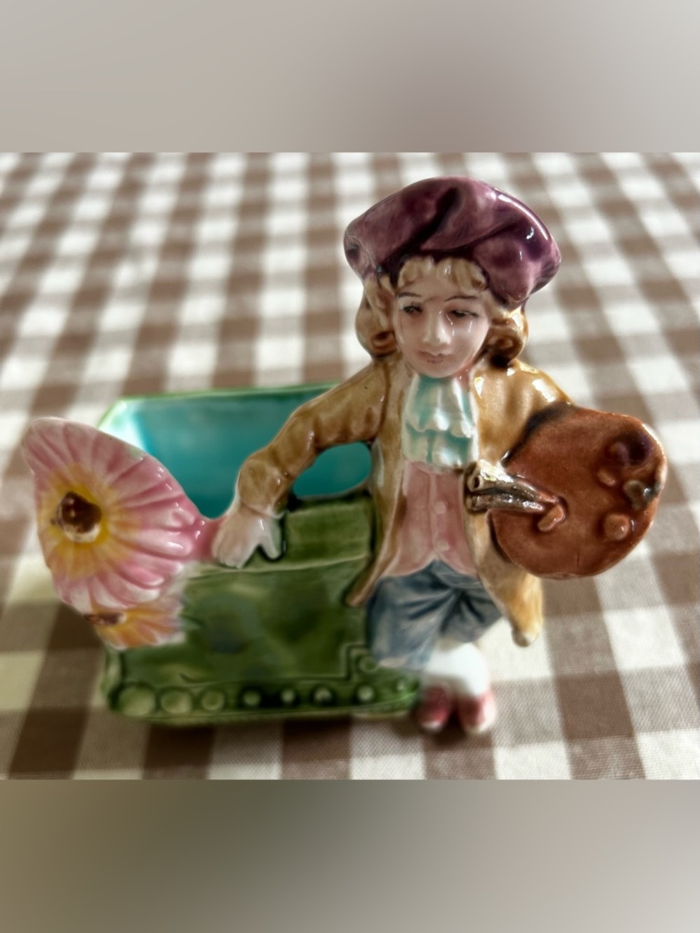 Vintage German Porcelain Rococo Style Flower Planter